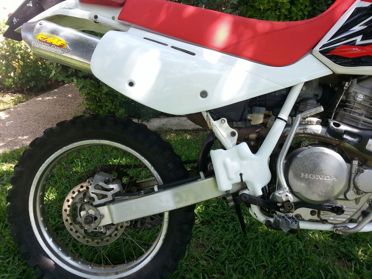 Honda xr600r dual sport #2