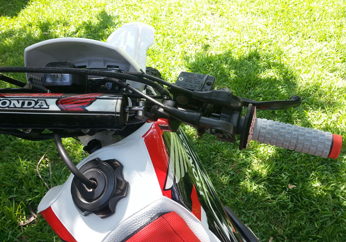 Honda xr600r dual sport #3