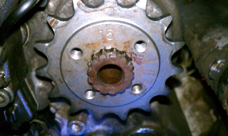 Honda xr650l countershaft #5