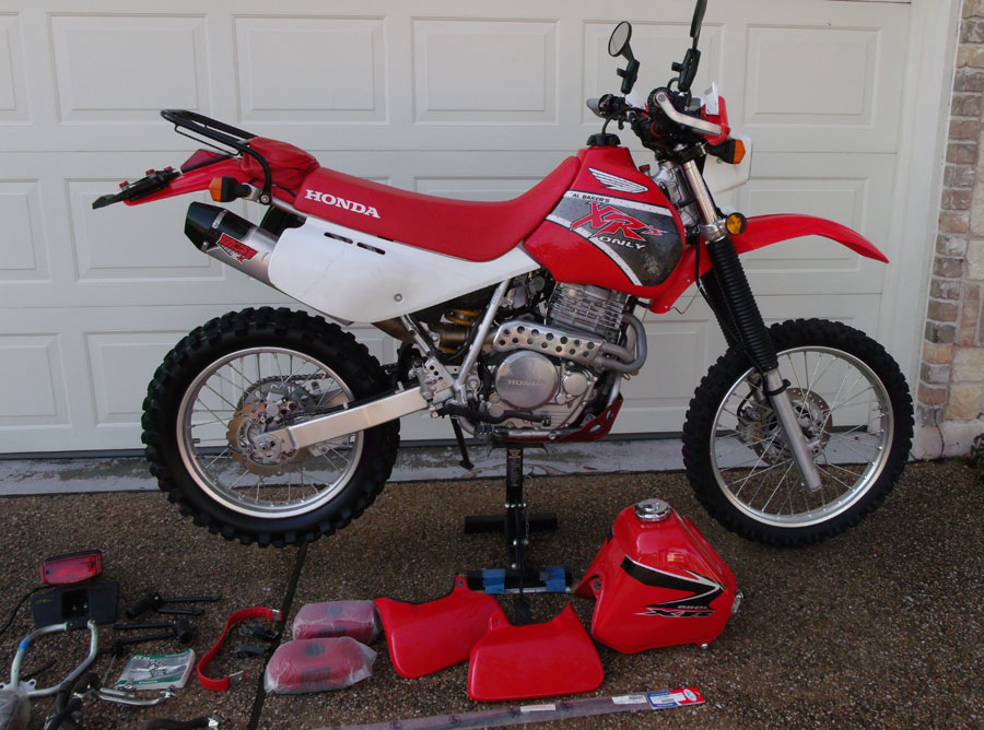 Honda xr650l front fender